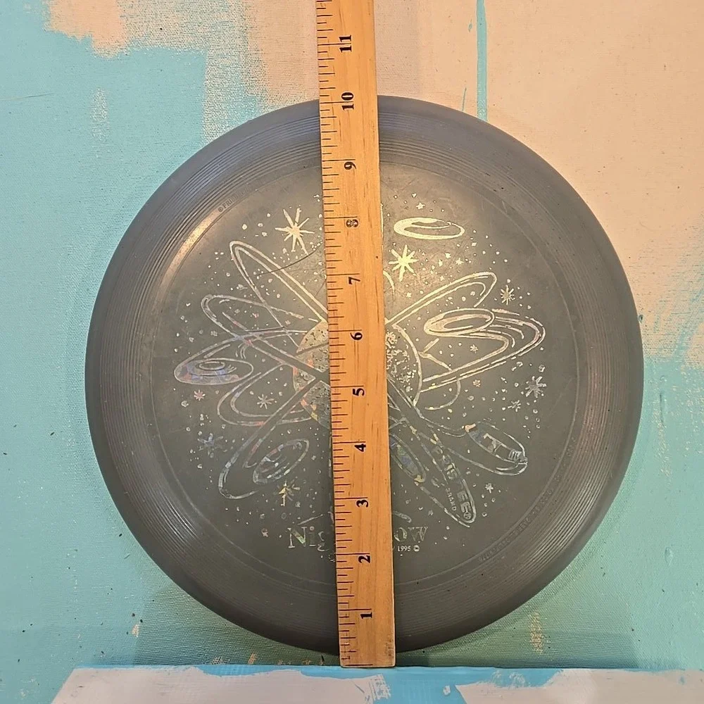 VTG‎ 1995 Wham-O Night Glow DTW Frisbee Holographic 10